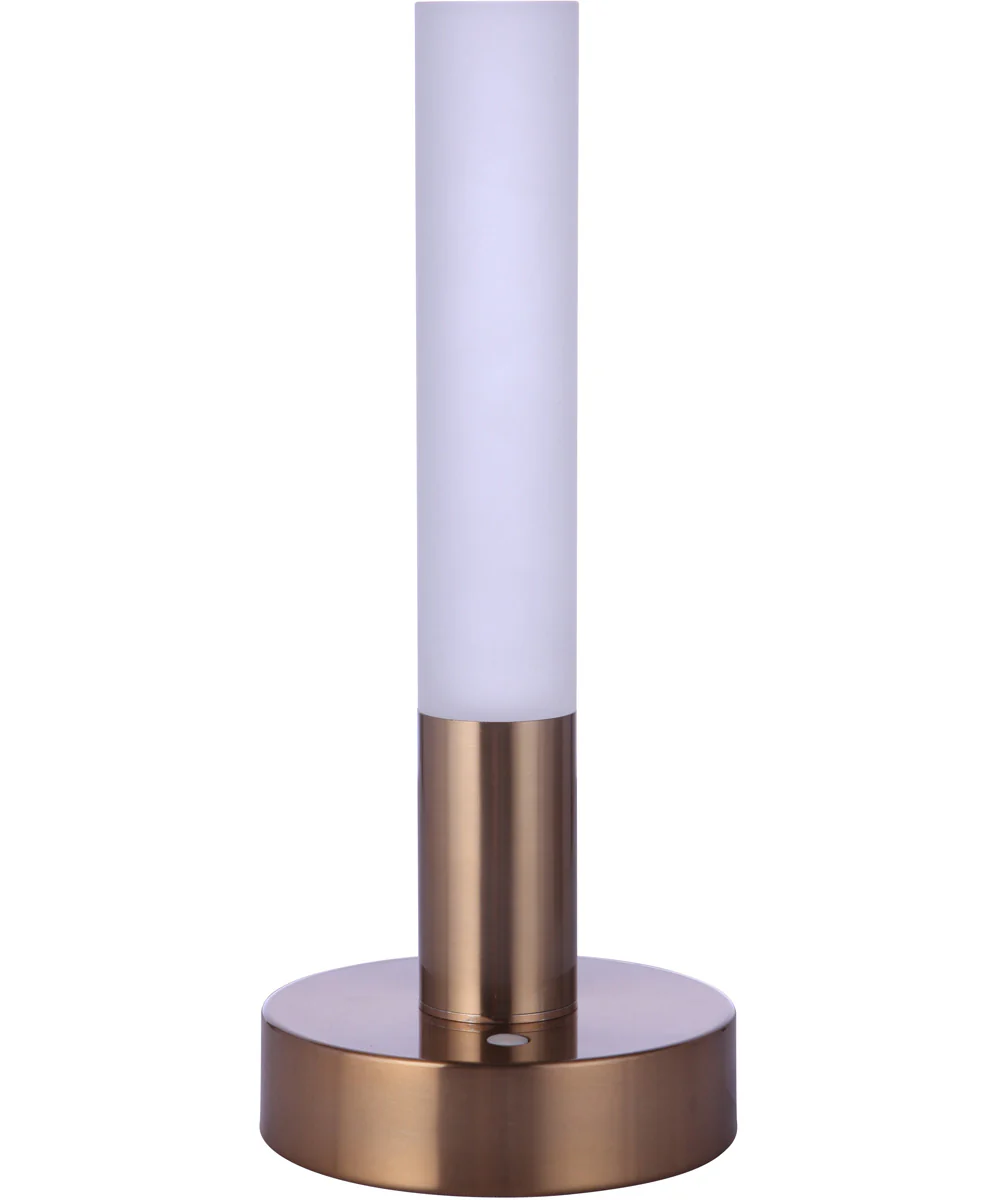 1-Light Touch Table Lamp Satin Brass