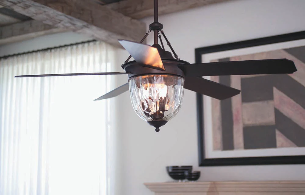 52" Cavalier 3-Light LED Ceiling Fan (Blades Included) Aged Bronze Brushed - Image 2
