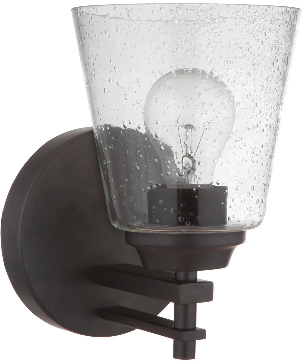 Drake 1-Light Wall Sconce Flat Black