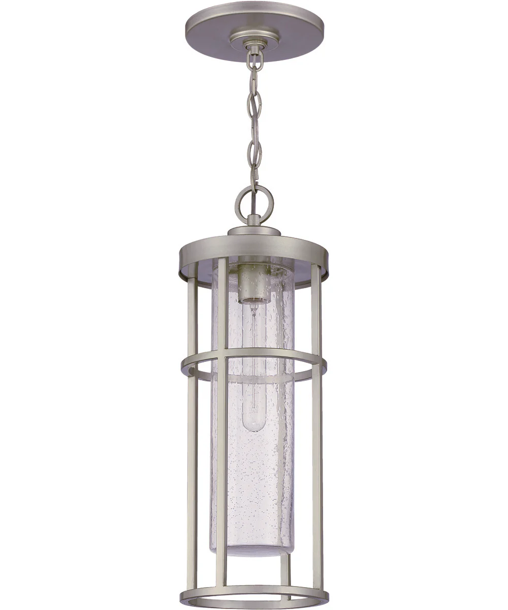 Encompass 1-Light Outdoor Pendant Satin Aluminum