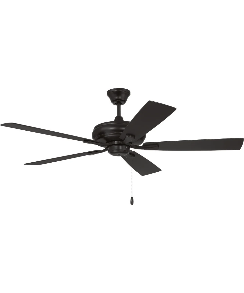 52" Eos Ceiling Fan (Blades Included) Flat Black