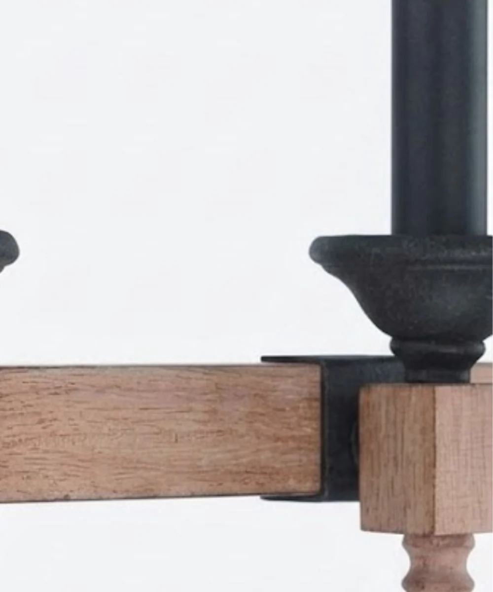 Glenwood 21"W 3-Light Aged Bronze and Distressed Oak Finish Bathroom Vanity Light Fixture - Image 5