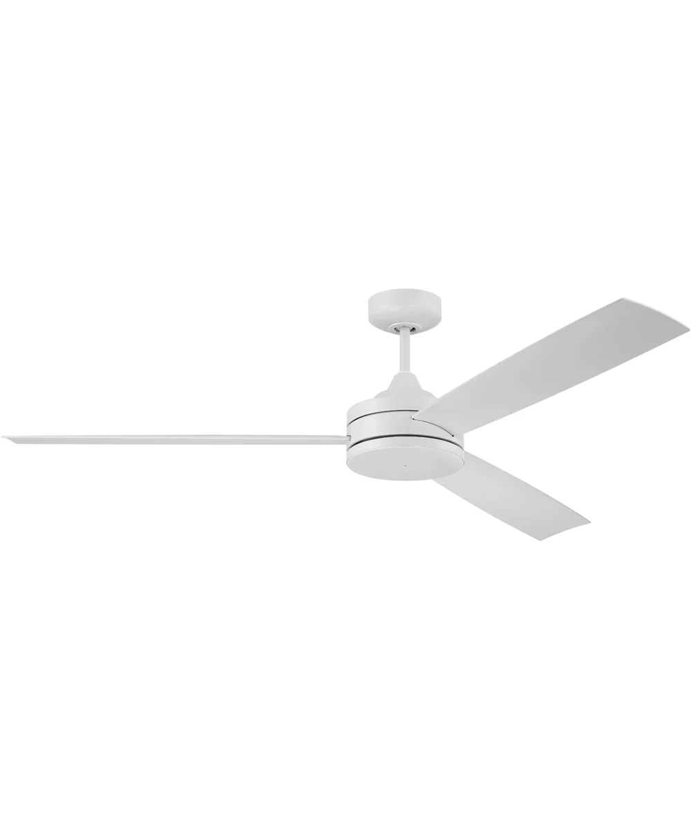 Inspo 62" 3-Light Ceiling Fan (Blades Included) White