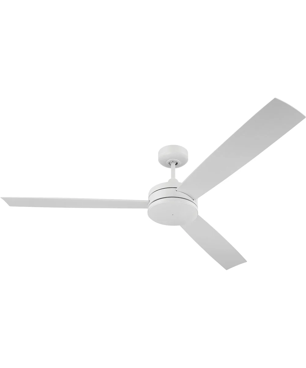Inspo 62" 3-Light Ceiling Fan (Blades Included) White - Image 6
