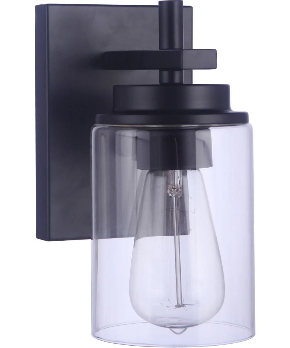 Reeves 1-Light Wall Sconce Flat Black