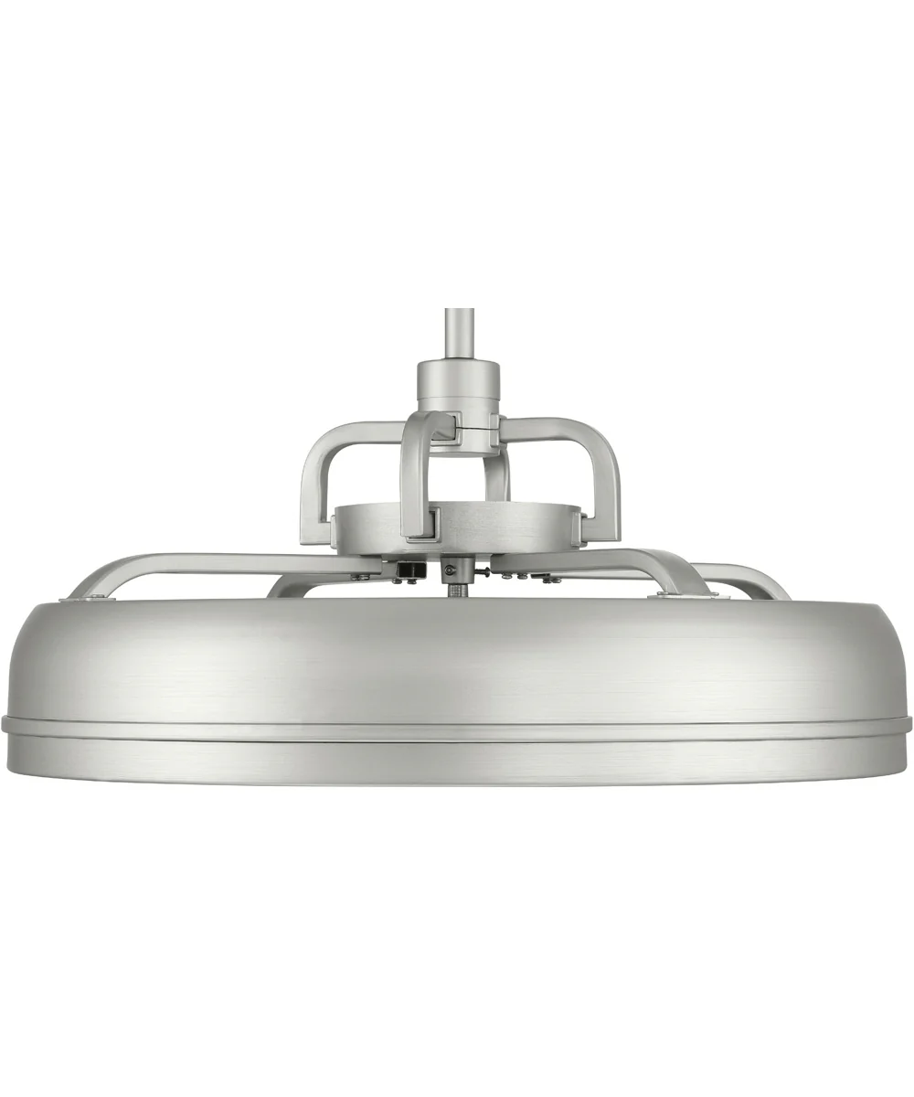 Taylor 24" 1-Light Ceiling Fan (Blades Included) Painted Nickel - Image 3