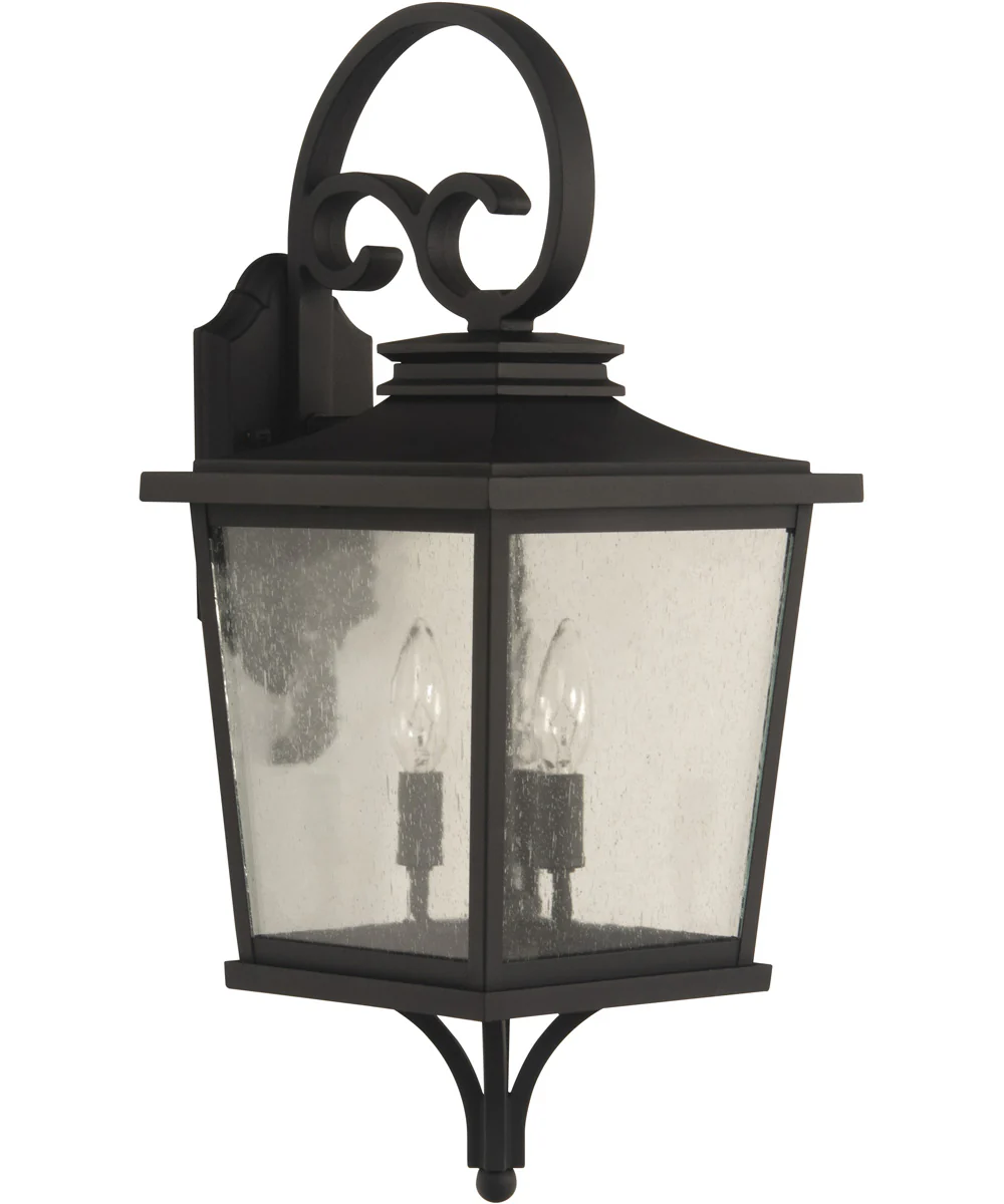 Tillman 3-Light Outdoor Wall Light Textured Matte Black