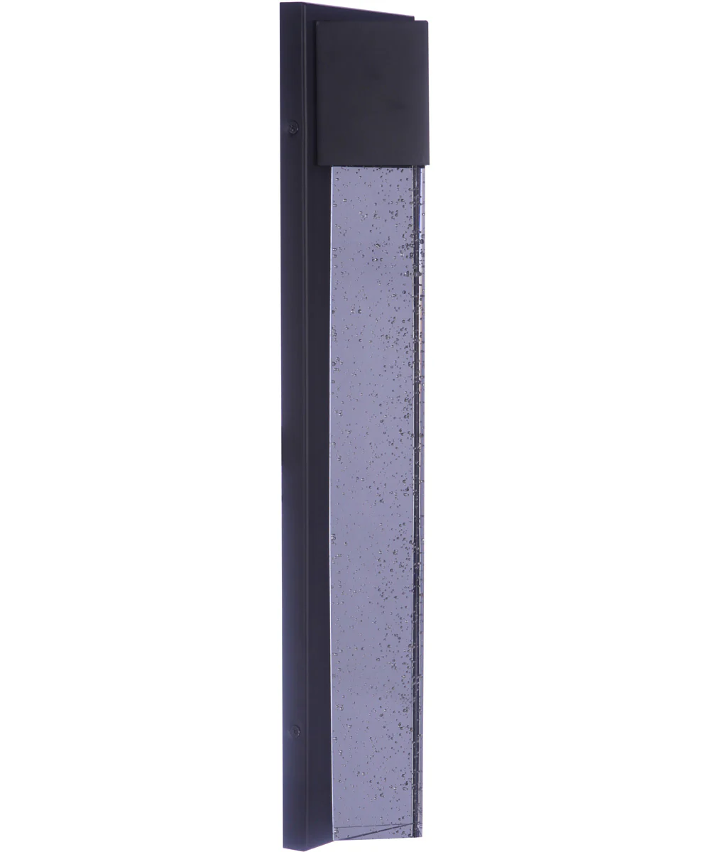 Tony 1-Light Outdoor Pocket Sconce Midnight
