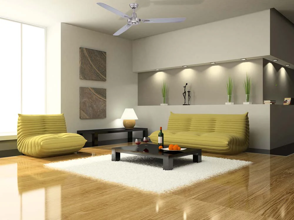 58" Velocity Ceiling Fan (Blades Included) Brushed Polished Nickel - Image 2