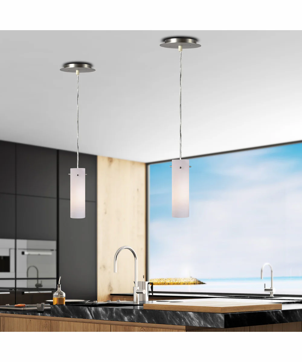 Credence 1-Light Pendant Light Ps/Frost Glass - Image 3