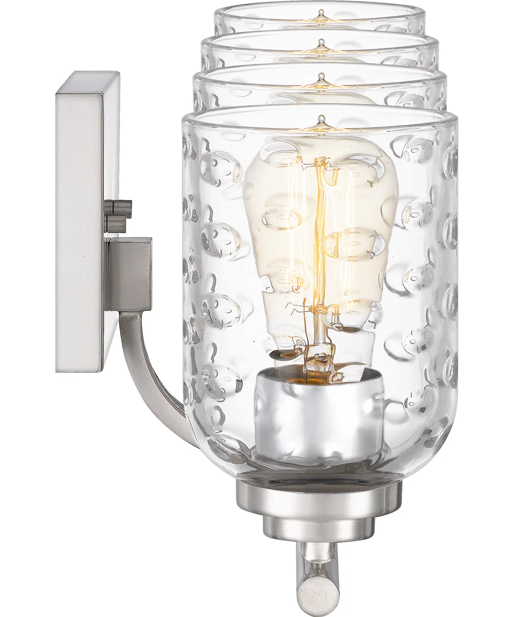 Cristal Extra Large 4-light Bath Light Brushed Nickel - Image 5