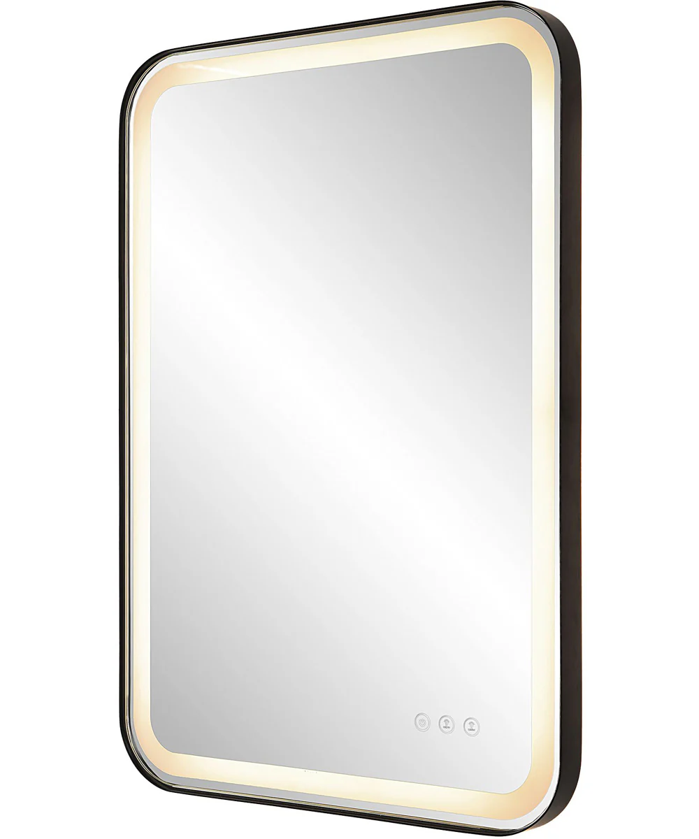 Crofton Lighted Black Vanity Mirror - Image 11
