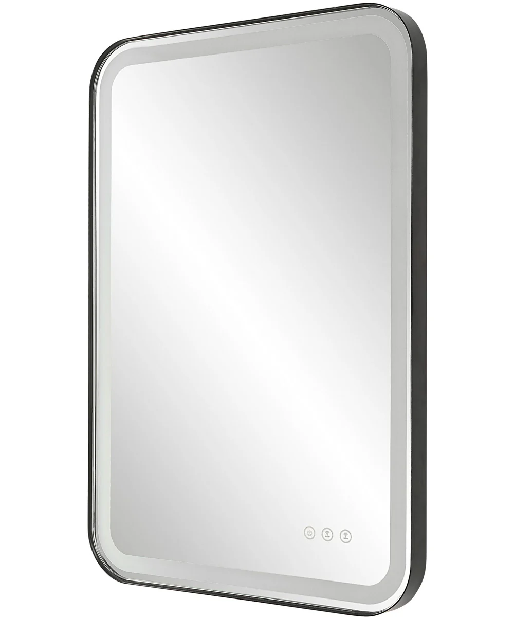 Crofton Lighted Black Vanity Mirror - Image 6