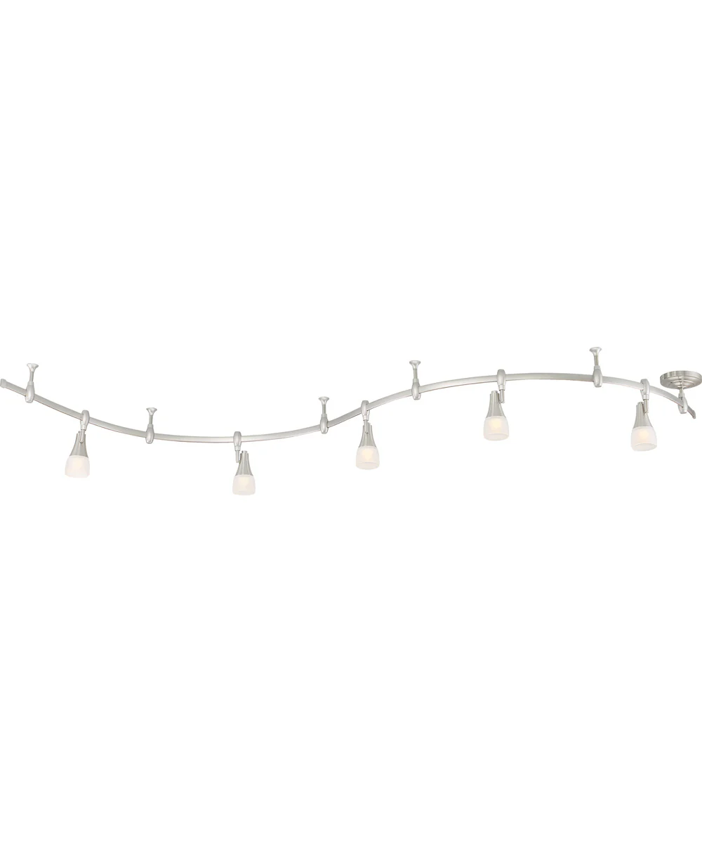 Crofton  Track Light Brushed Nickel - Image 6
