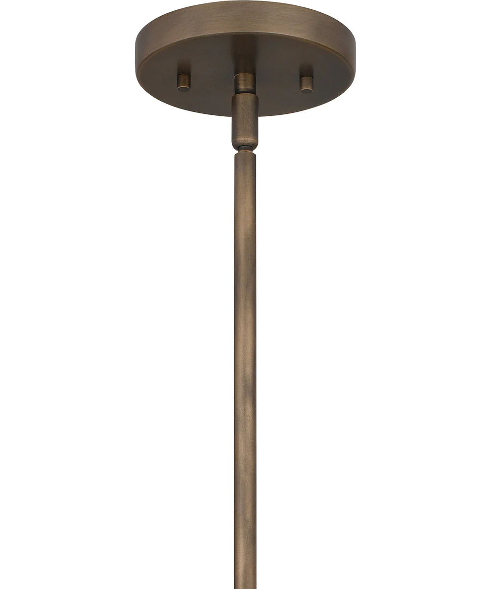 Cross 6-light Chandelier Statuary Bronze - Image 6