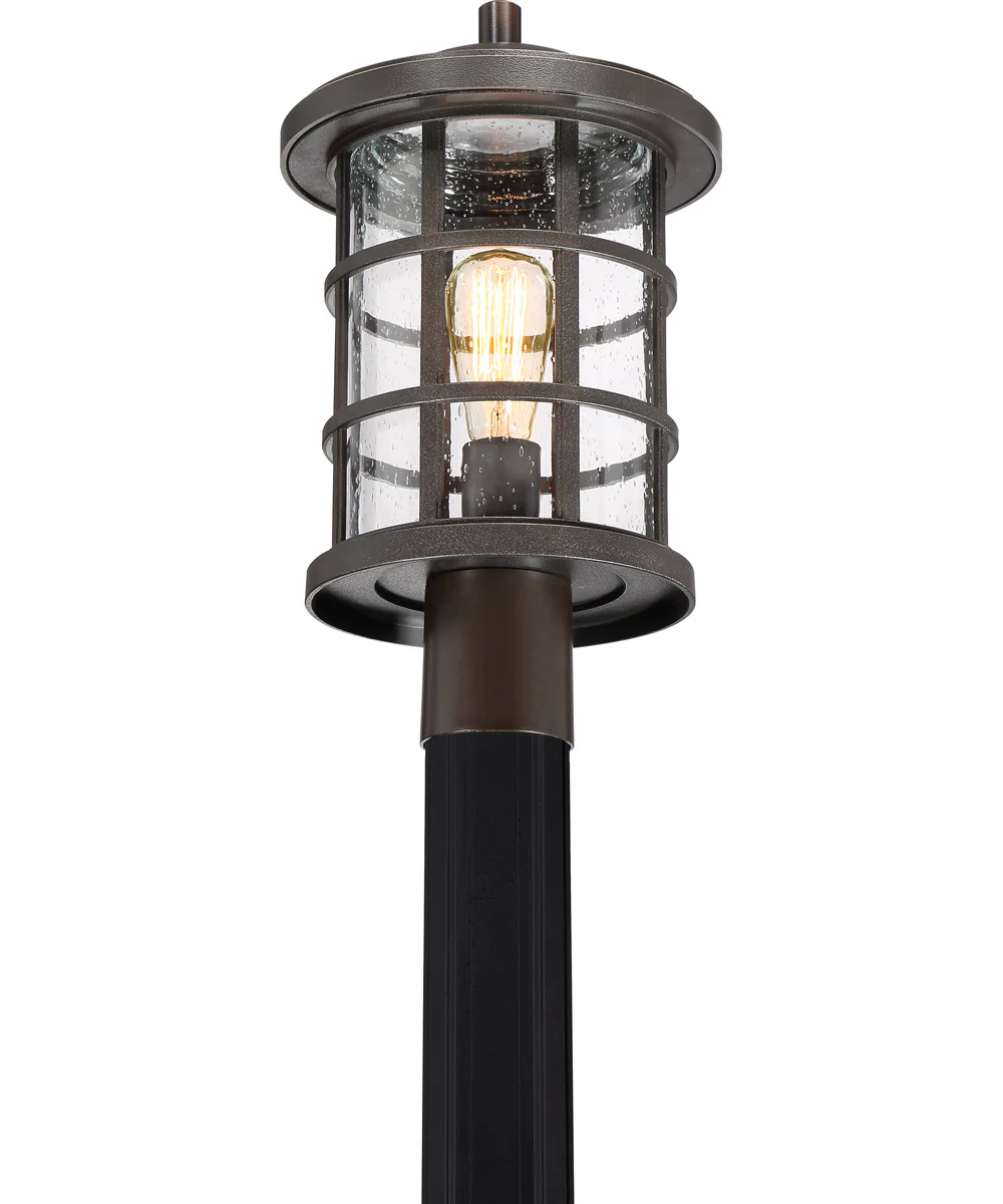 Crusade Large 1-light Outdoor Post Light  Coastal Armour Palladian Bronze - Image 4