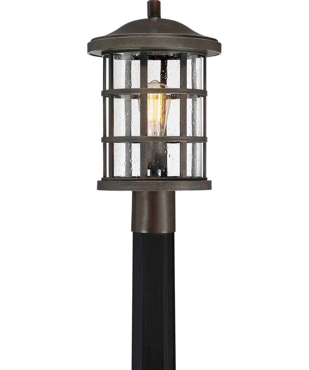 Crusade Large 1-light Outdoor Post Light  Coastal Armour Palladian Bronze - Image 5