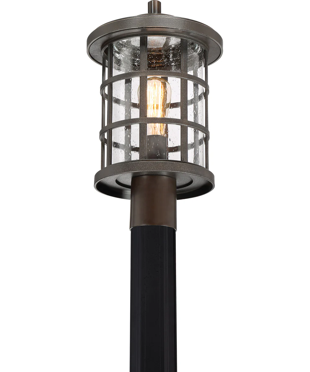 Crusade Large 1-light Outdoor Post Light  Coastal Armour Palladian Bronze - Image 6
