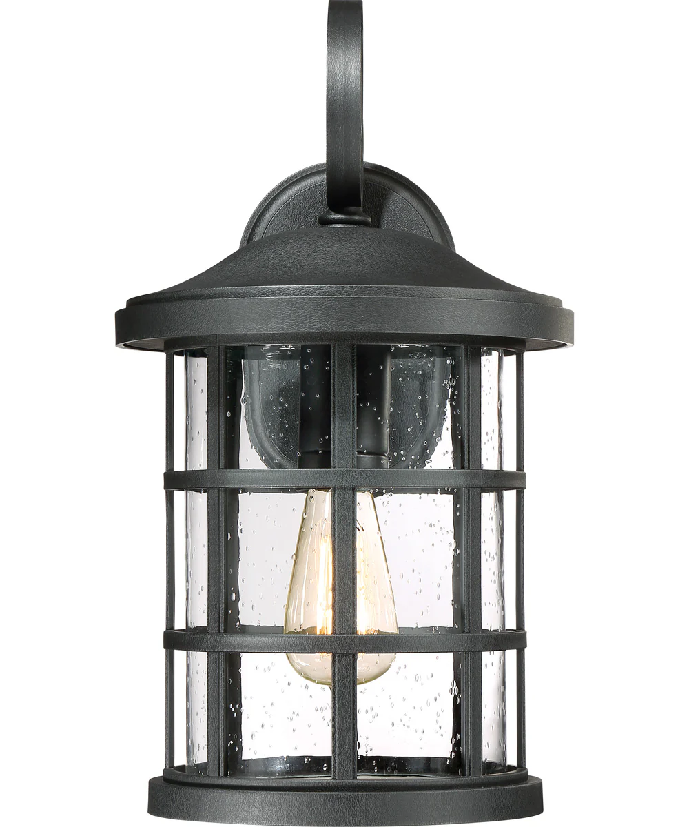 Crusade Large 1-light Outdoor Wall Light  Coastal Armour Earth Black - Image 4