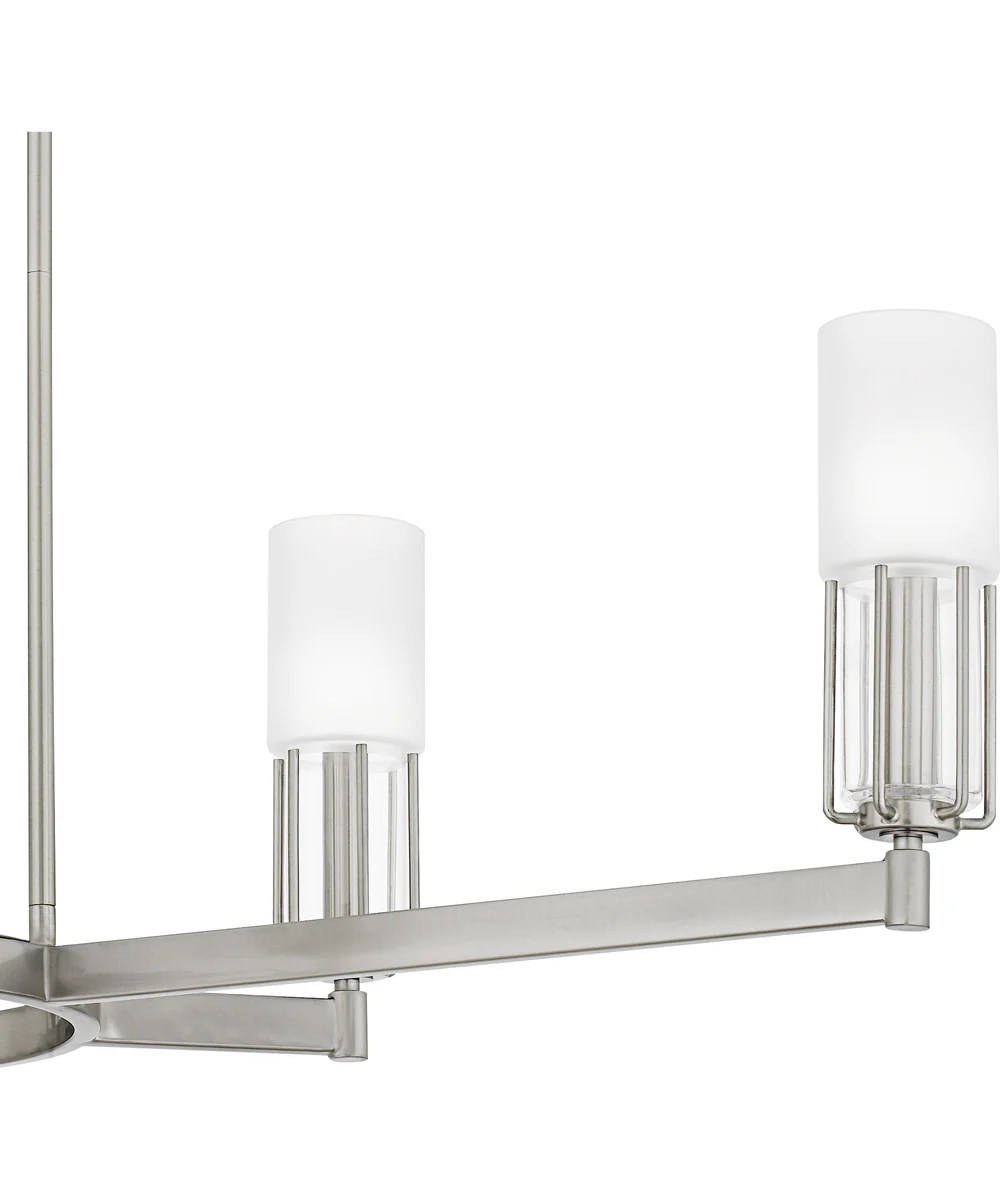 Cruz Large 6-light Island Light Brushed Nickel - Image 6