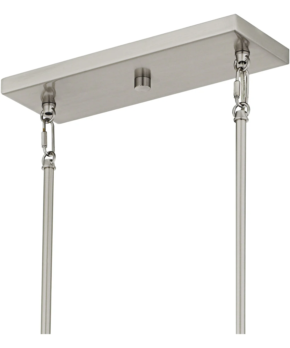 Cruz Large 6-light Island Light Brushed Nickel - Image 7
