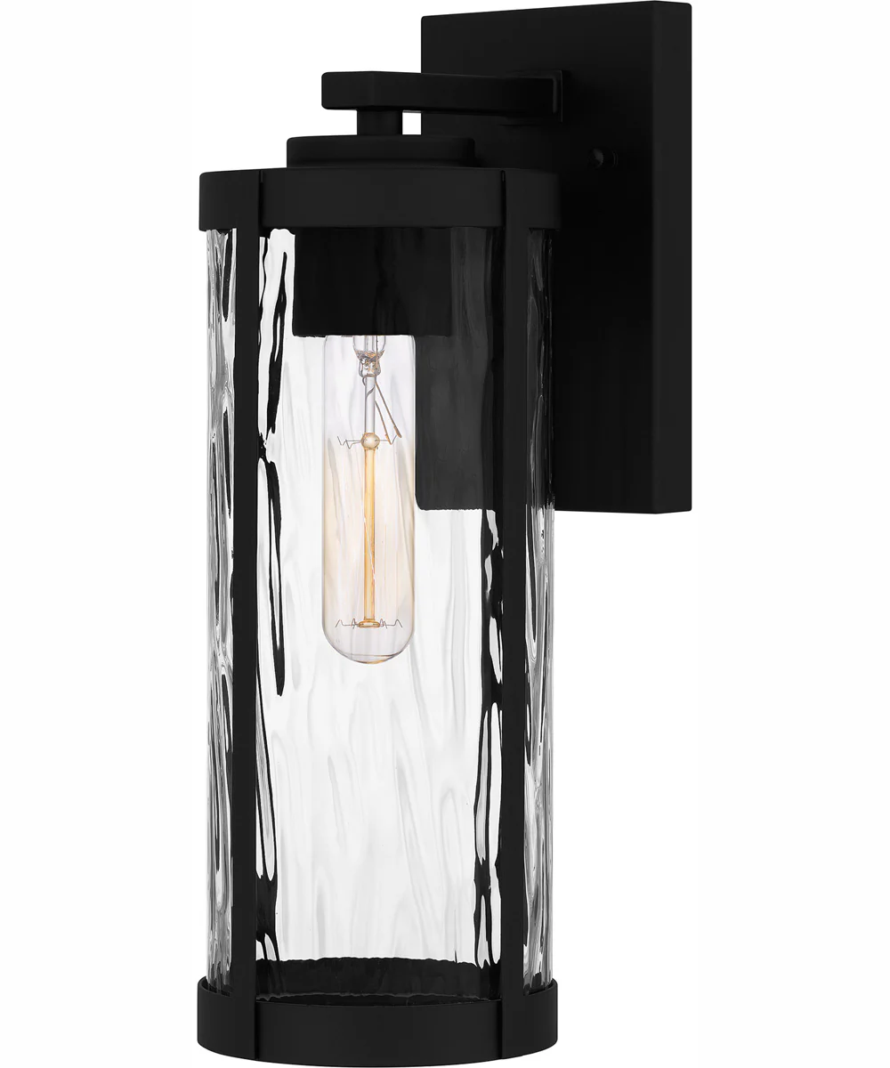 Culpo Small 1-light Outdoor Wall Light Matte Black - Image 2