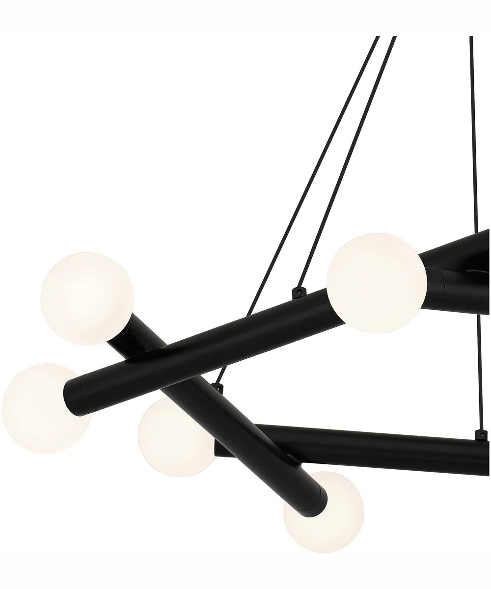 Cyprus Chandelier Matte Black - Image 6