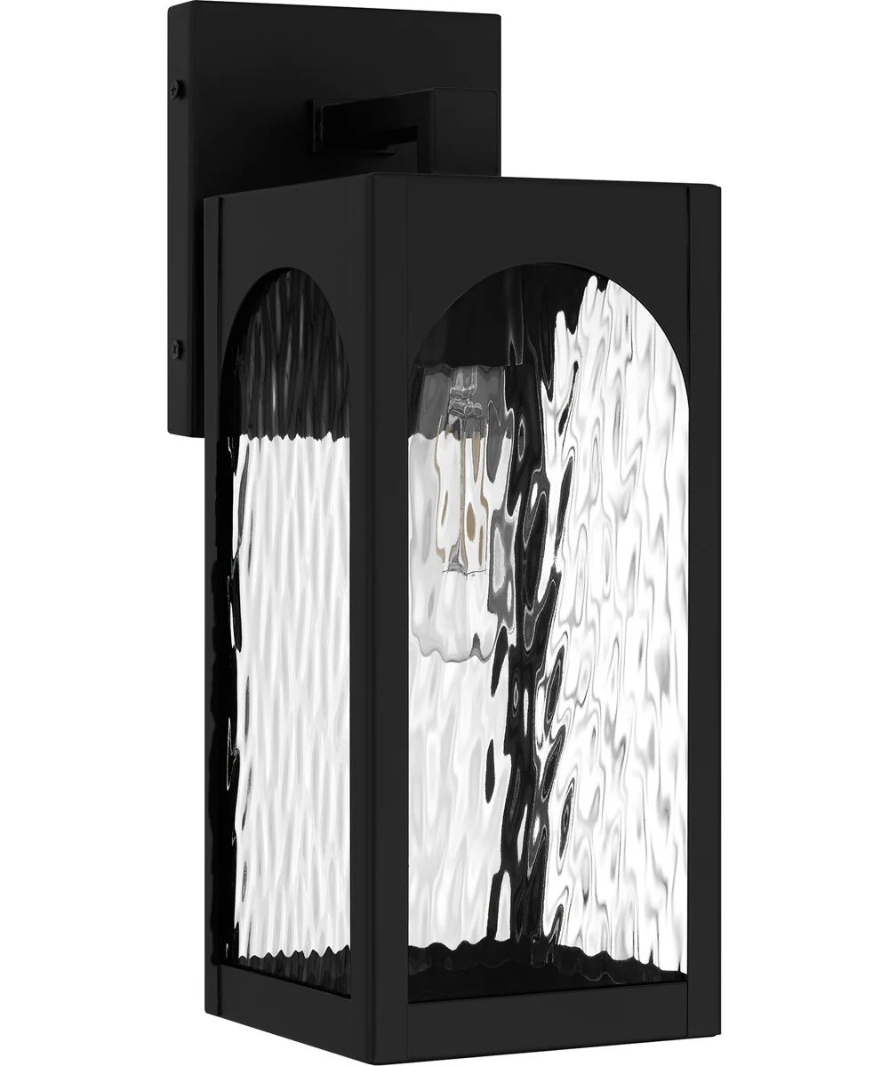 Dallington Small 1-light Outdoor Wall Light Matte Black - Image 2