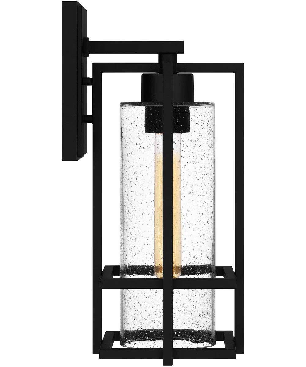 Damien Medium 1-light Outdoor Wall Light Coastal Armour Aluminum Earth Black - Image 5