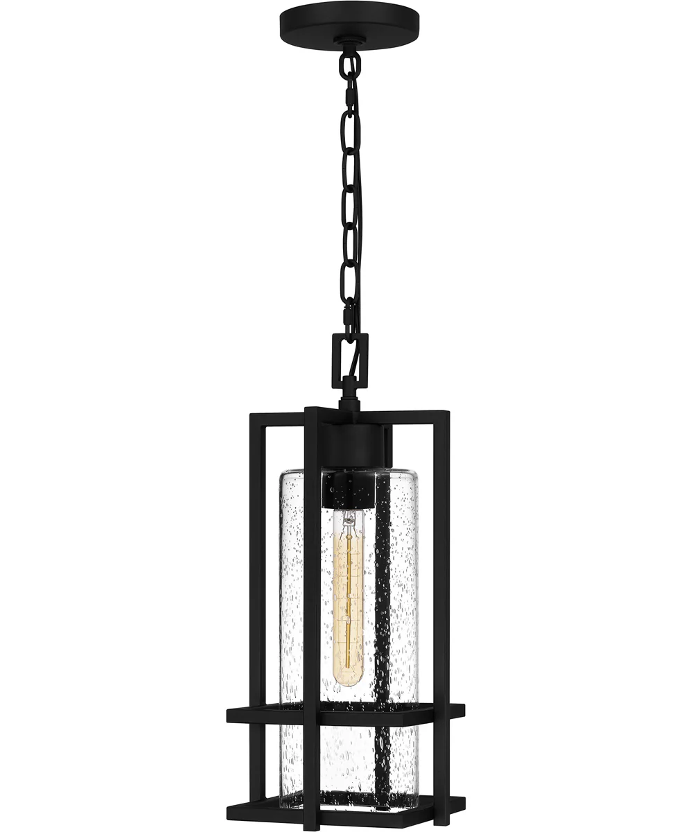 Damien Small 1-light Mini Pendant Coastal Armour Aluminum Earth Black - Image 3