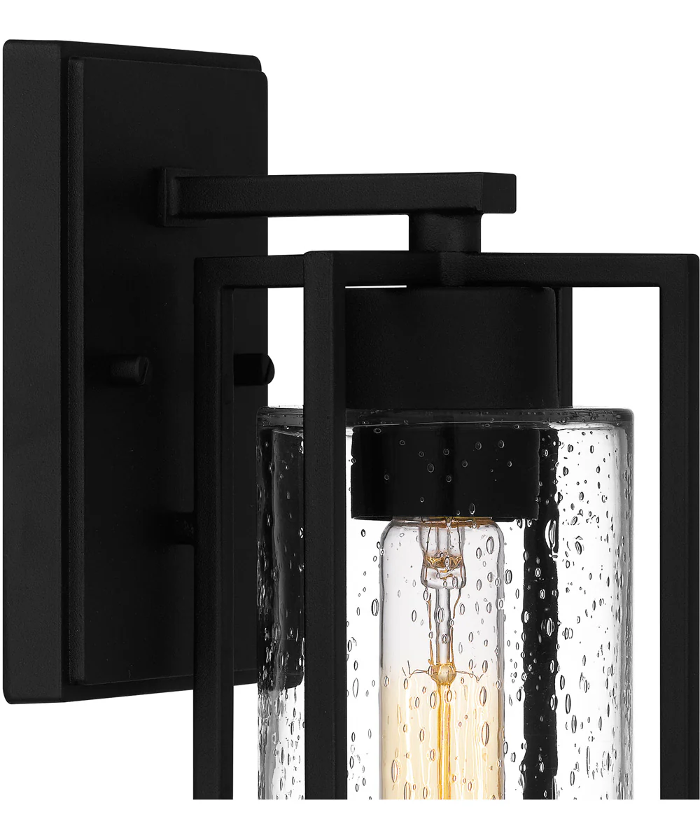 Damien Small 1-light Outdoor Wall Light Coastal Armour Aluminum Earth Black - Image 6