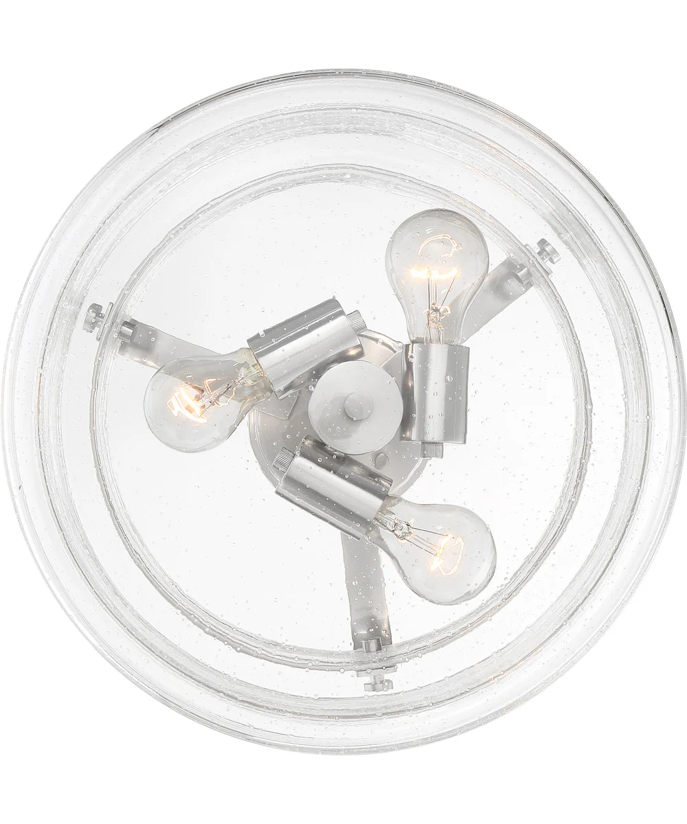 Danbury 3-light Semi Flush Mount Brushed Nickel - Image 6