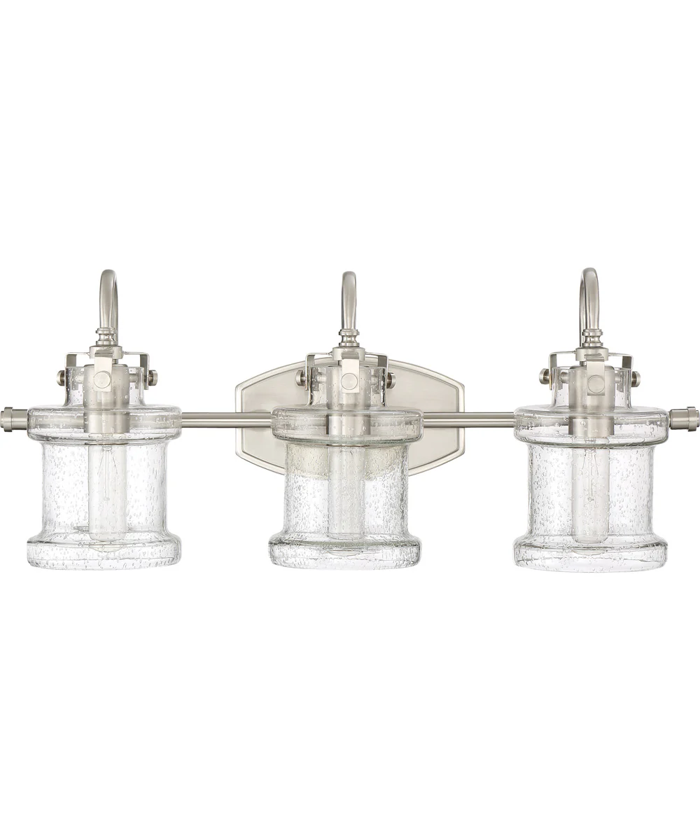 Danbury Large 3-light Bath Light Brushed Nickel - Image 3