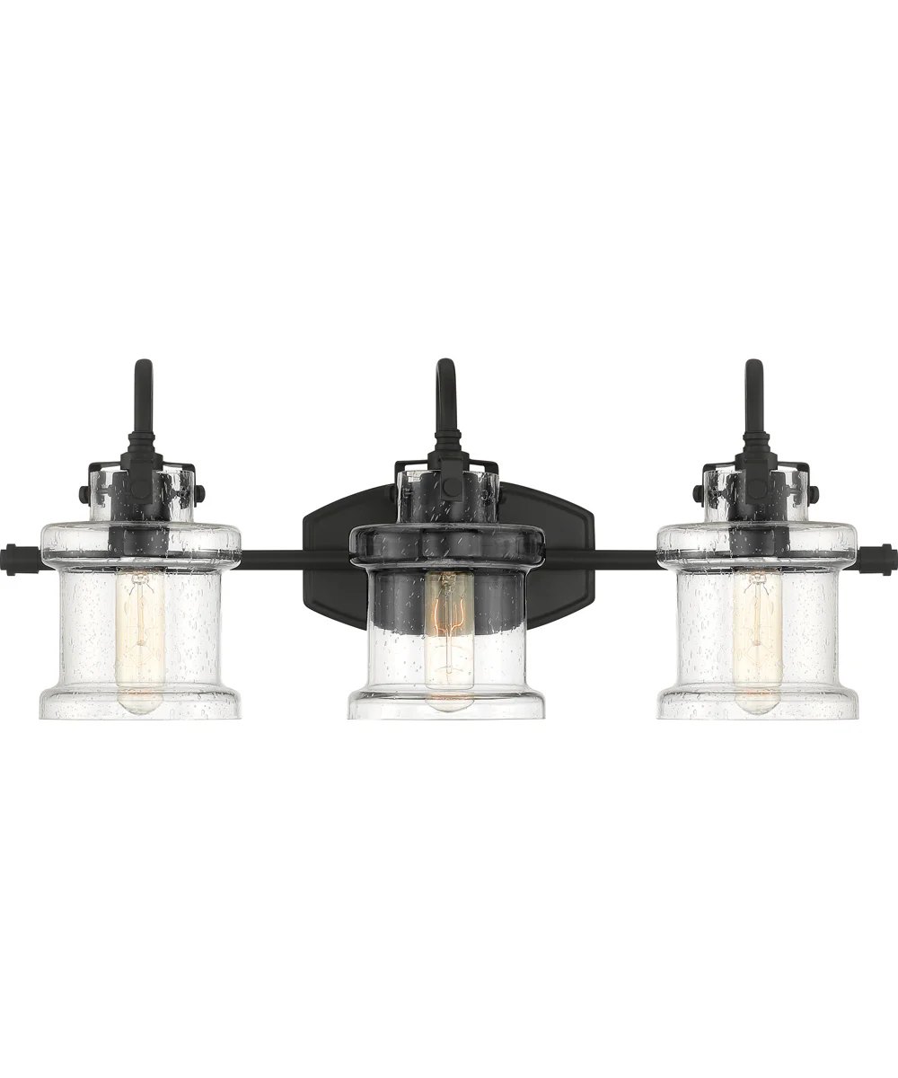 Danbury Large 3-light Bath Light Earth Black - Image 2