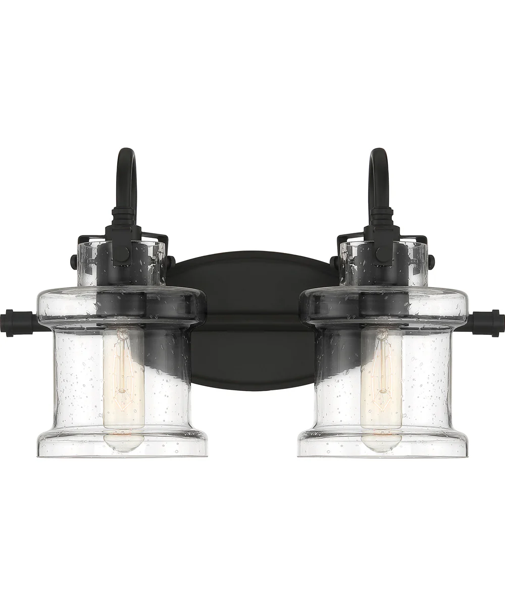 Danbury Medium 2-light Bath Light Earth Black - Image 2