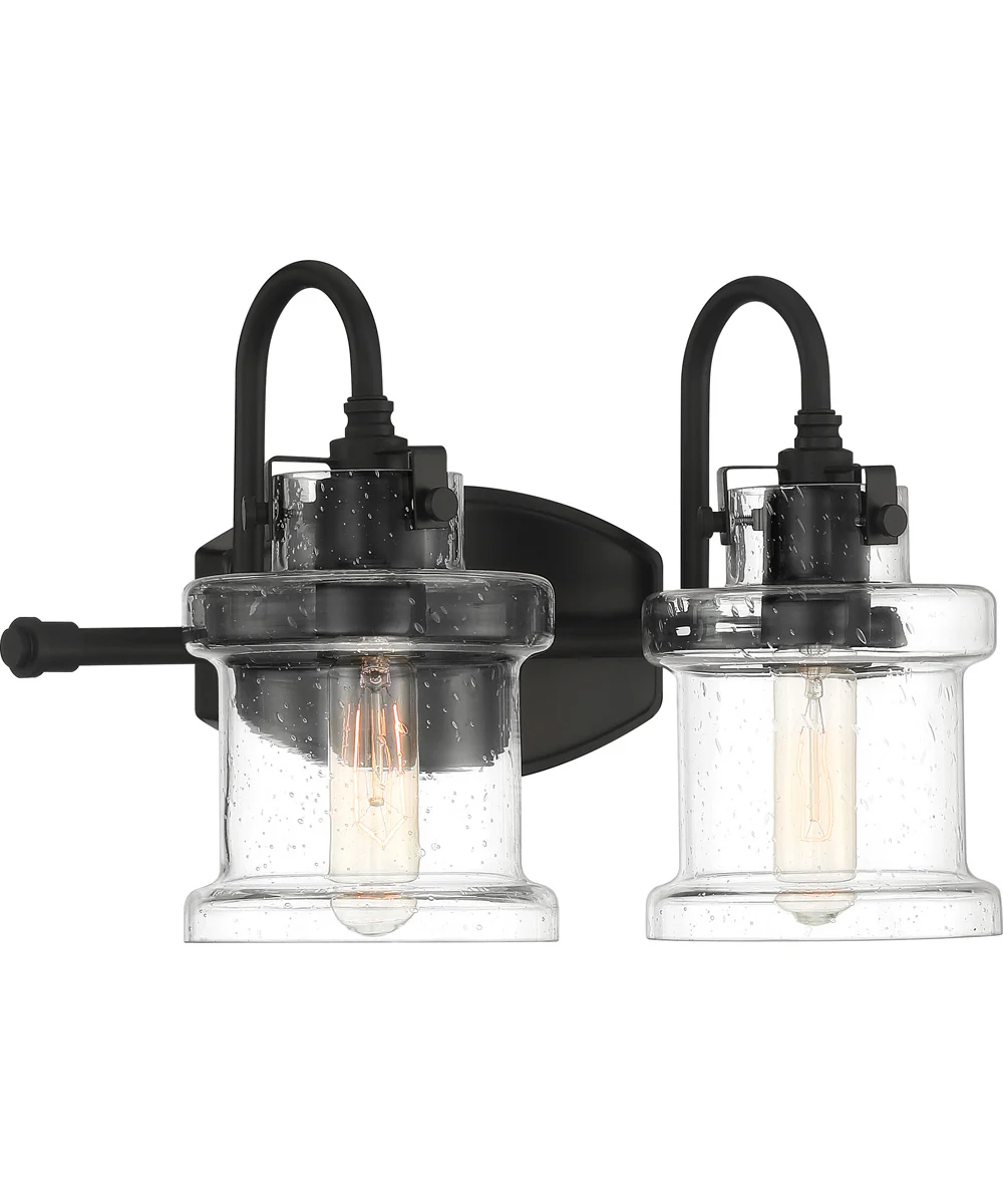 Danbury Medium 2-light Bath Light Earth Black - Image 3
