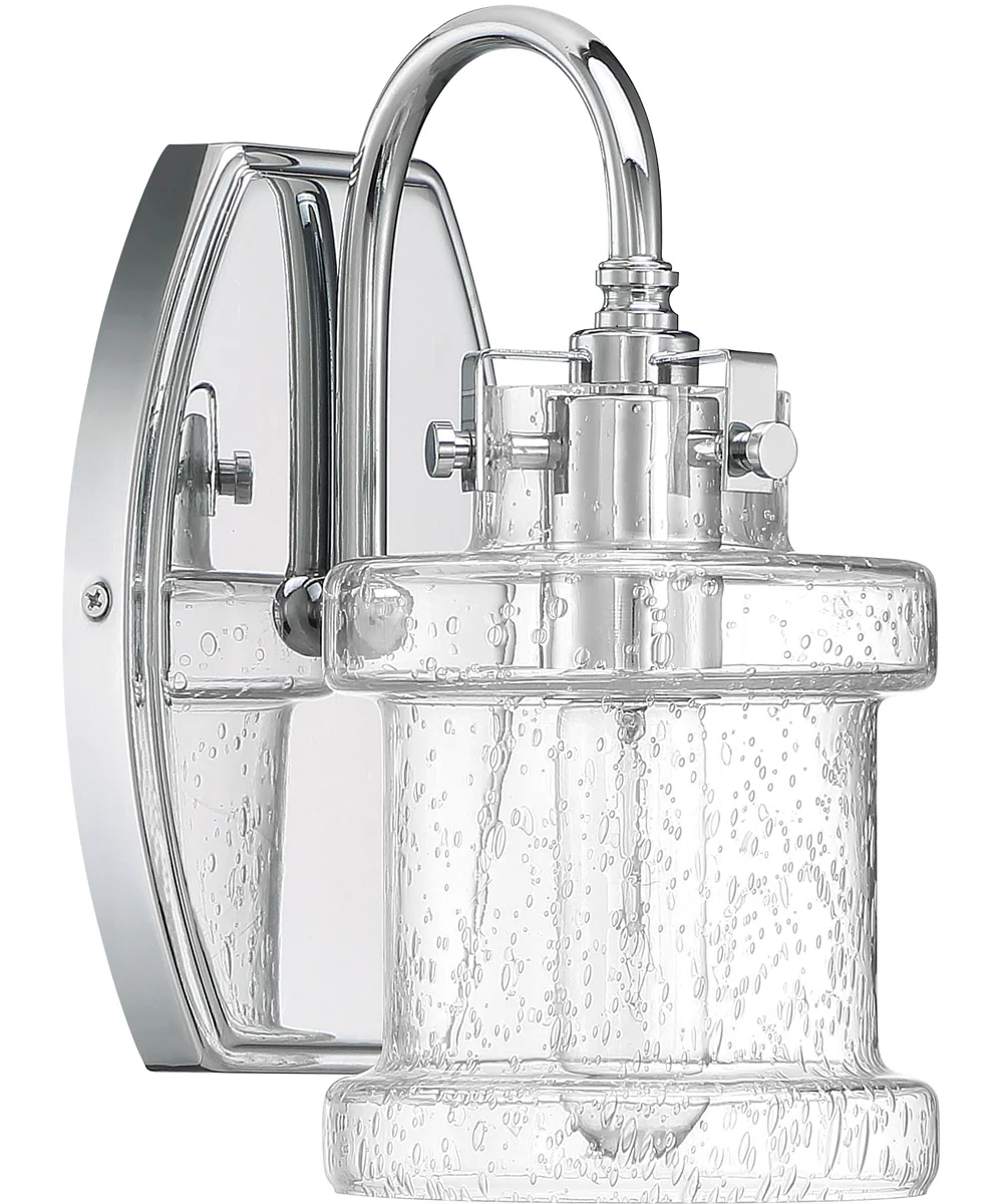 Danbury Small 1-light Wall Sconce Polished Chrome - Image 3