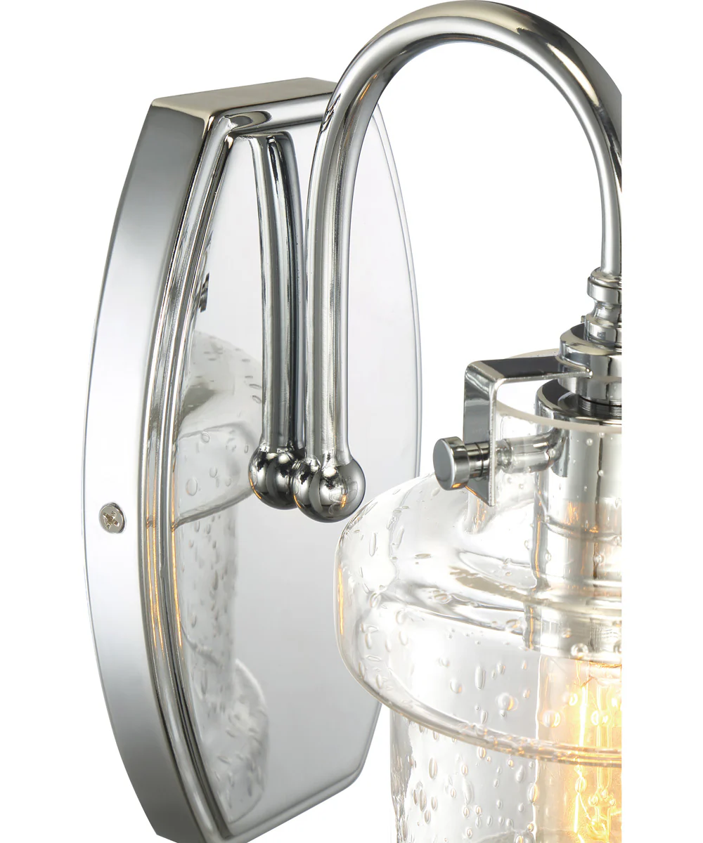 Danbury Small 1-light Wall Sconce Polished Chrome - Image 6