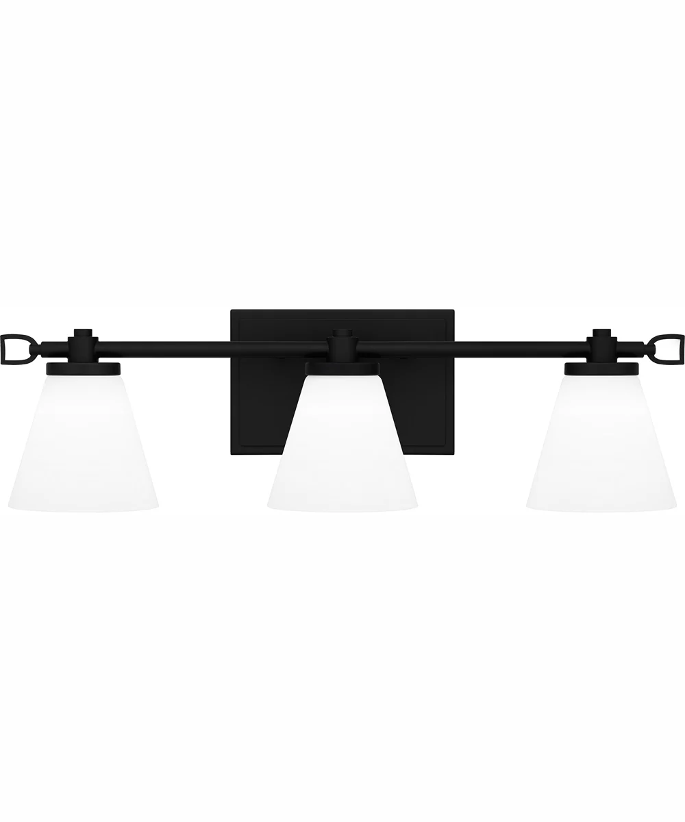 Daniels Large Bath Light Matte Black - Image 2