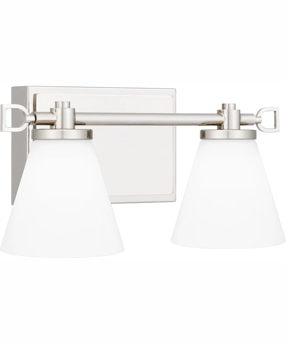 Daniels Medium Bath Light Polished Nickel - Image 4