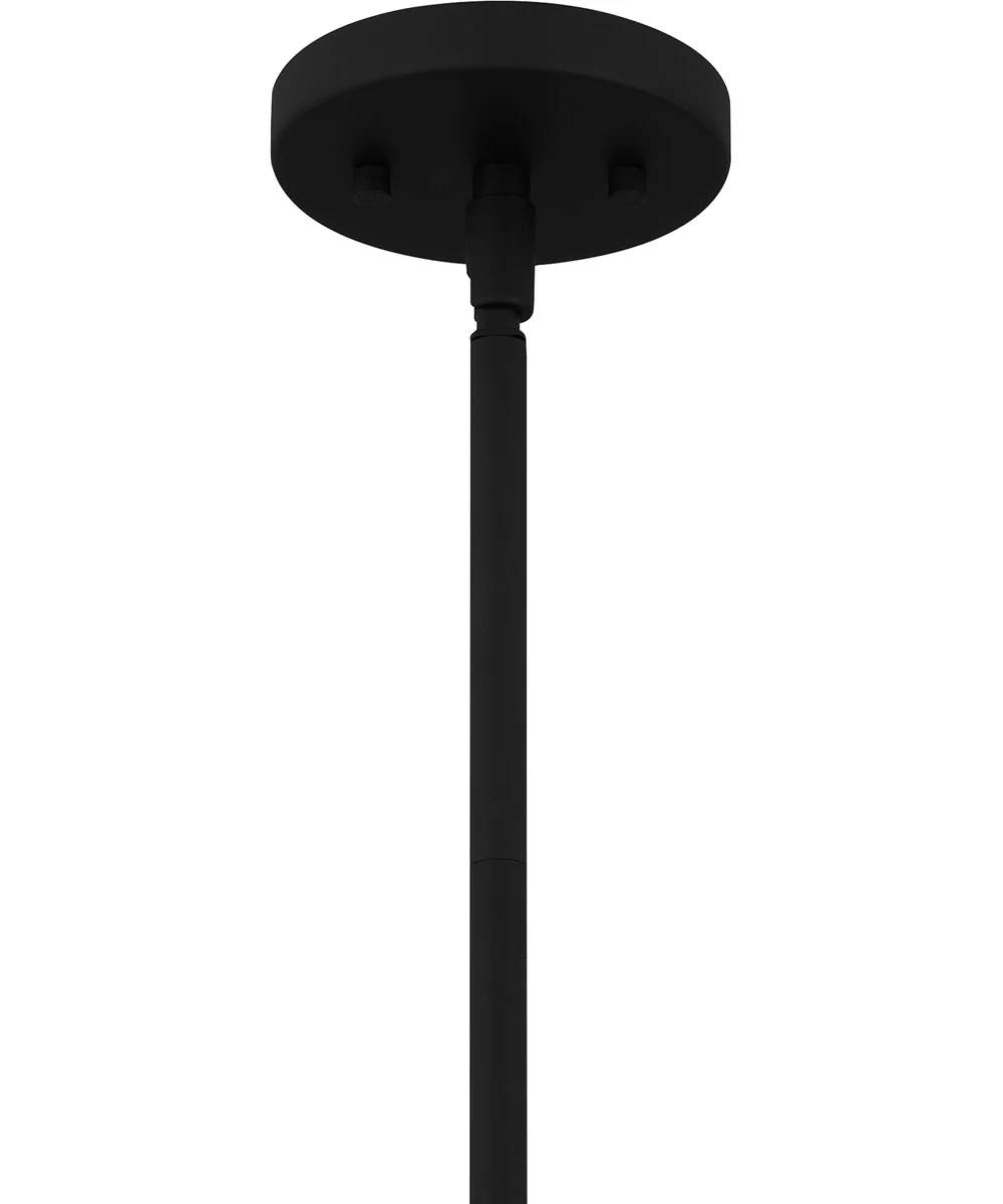 Daphne 1-light Mini Pendant Matte Black - Image 6