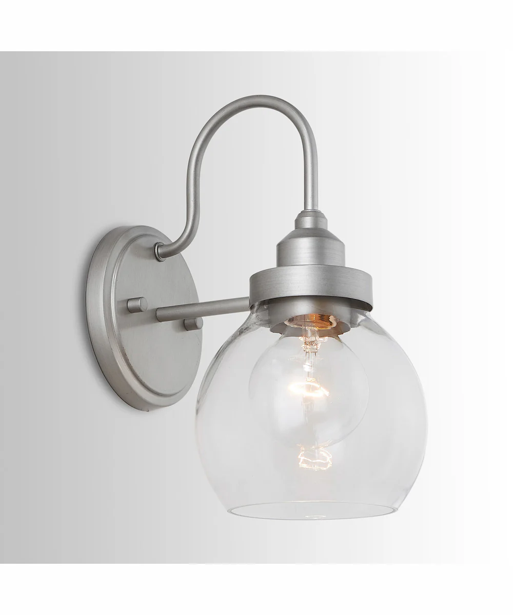 Daphne 1-Light Sconce Brushed Nickel Painted - Image 2