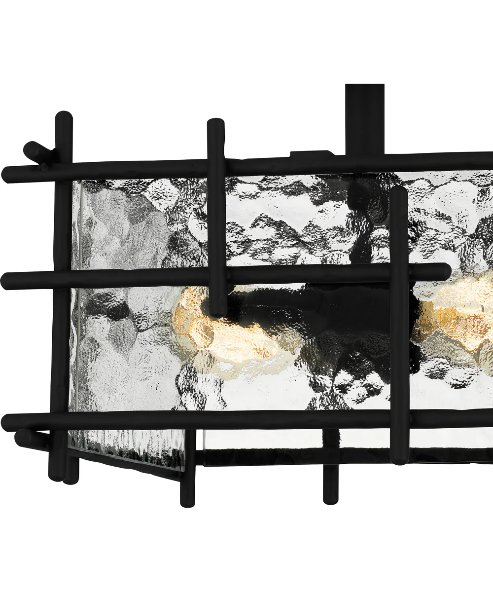 Daphne Medium 2-light Semi Flush Mount Matte Black - Image 5