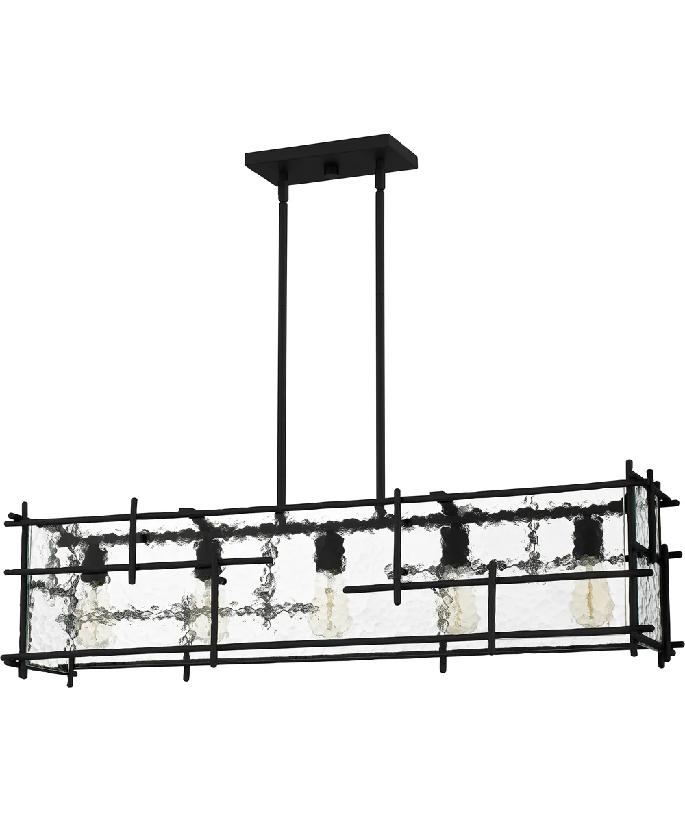 Daphne Medium 5-light Island Light Matte Black - Image 2