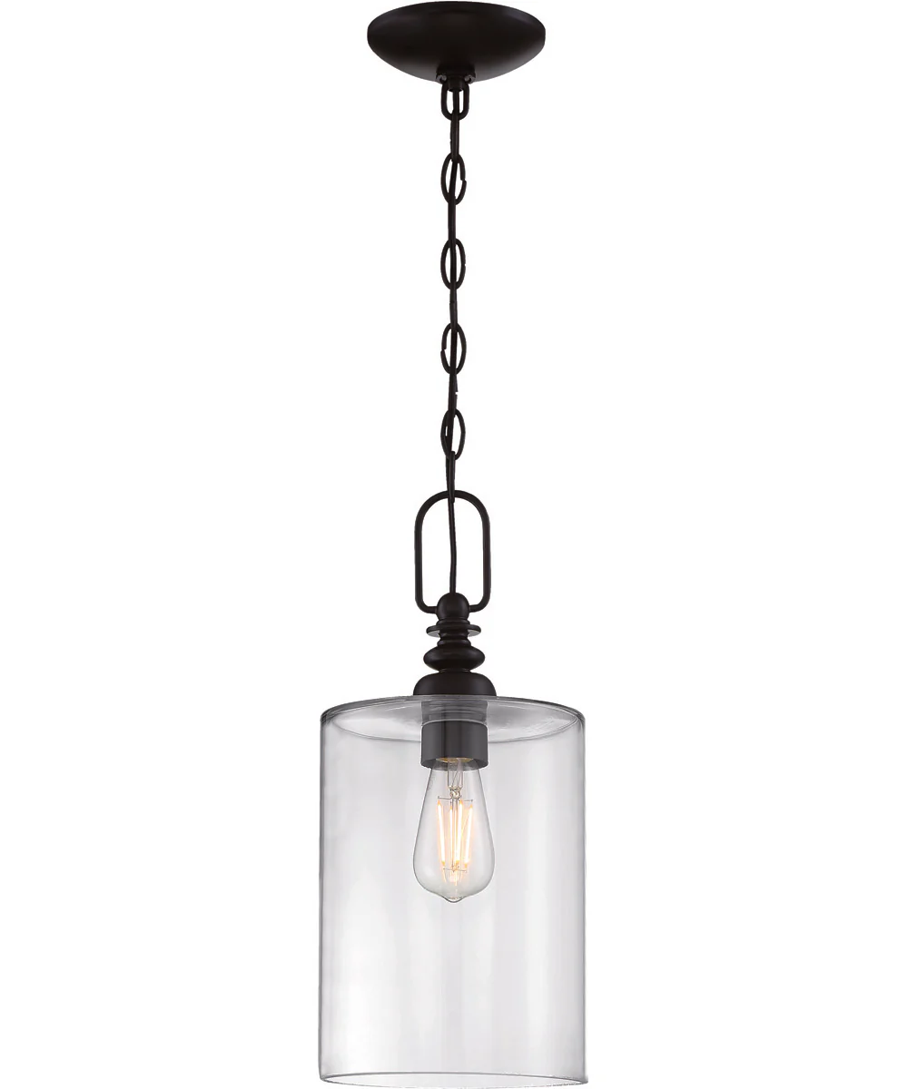 Dardyn 1-Light Mini Pendant Flat Black - Image 2
