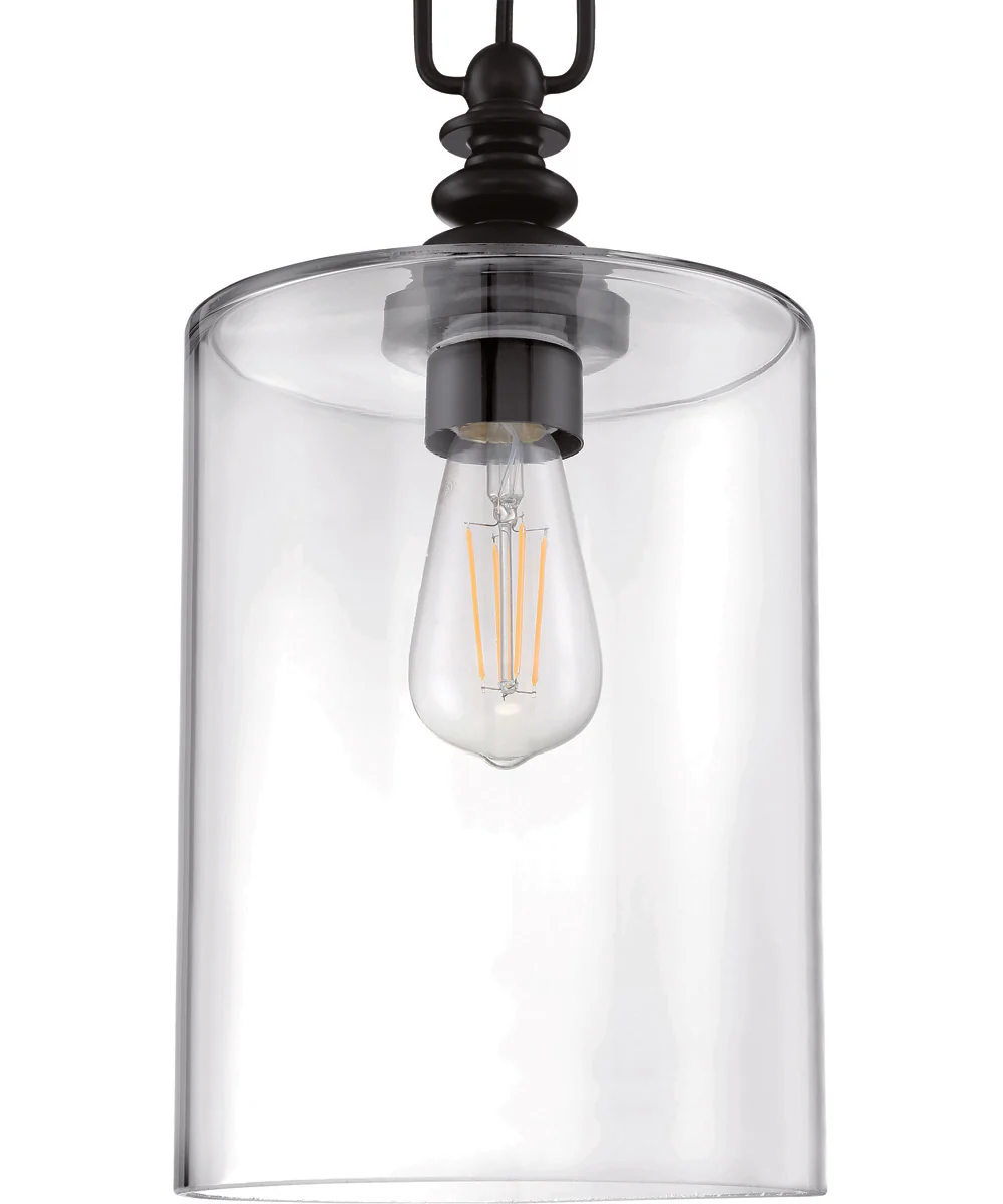 Dardyn 1-Light Mini Pendant Flat Black - Image 5