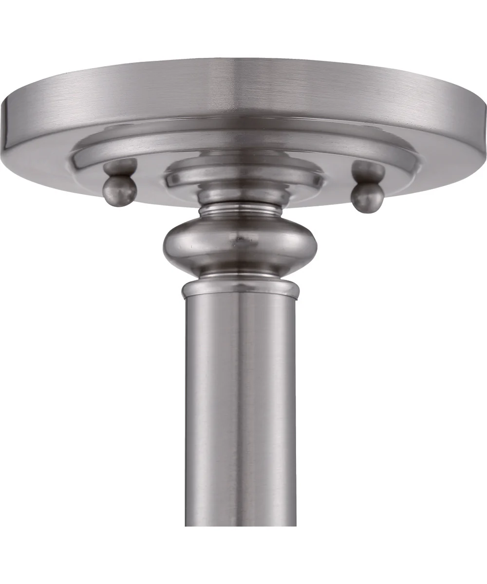 Dardyn 3-Light Convertible Semi Flush Brushed Polished Nickel - Image 7