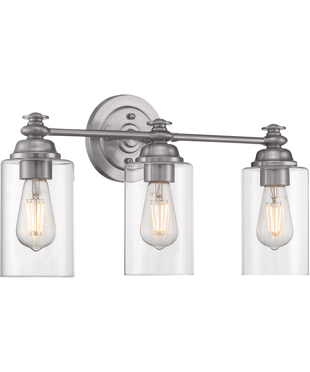 Dardyn 3-Light Vanity Brushed Polished Nickel - Image 2