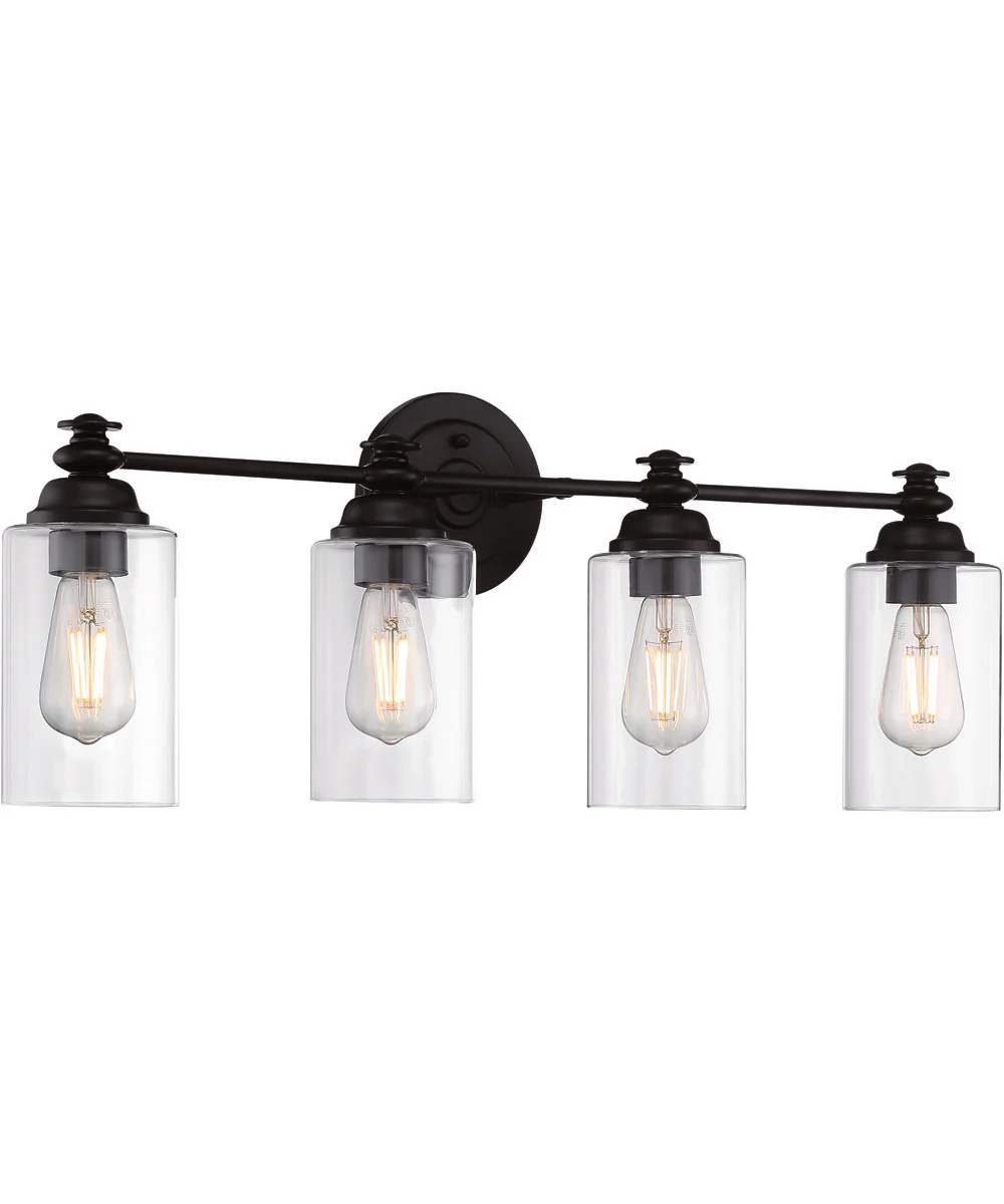 Dardyn 4-Light Vanity Flat Black - Image 2