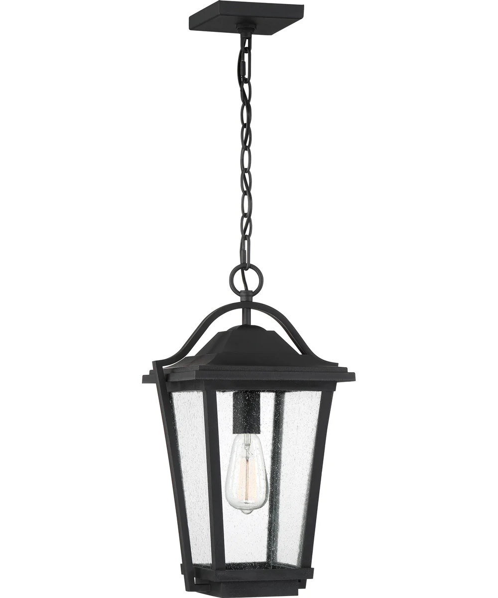 Darius Large 1-light Outdoor Pendant Light Coastal Armour Earth Black - Image 2